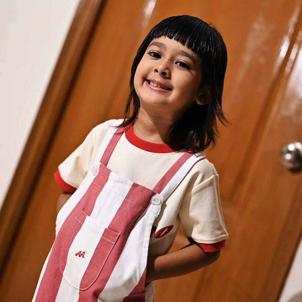 Striped Riviera Dungaree