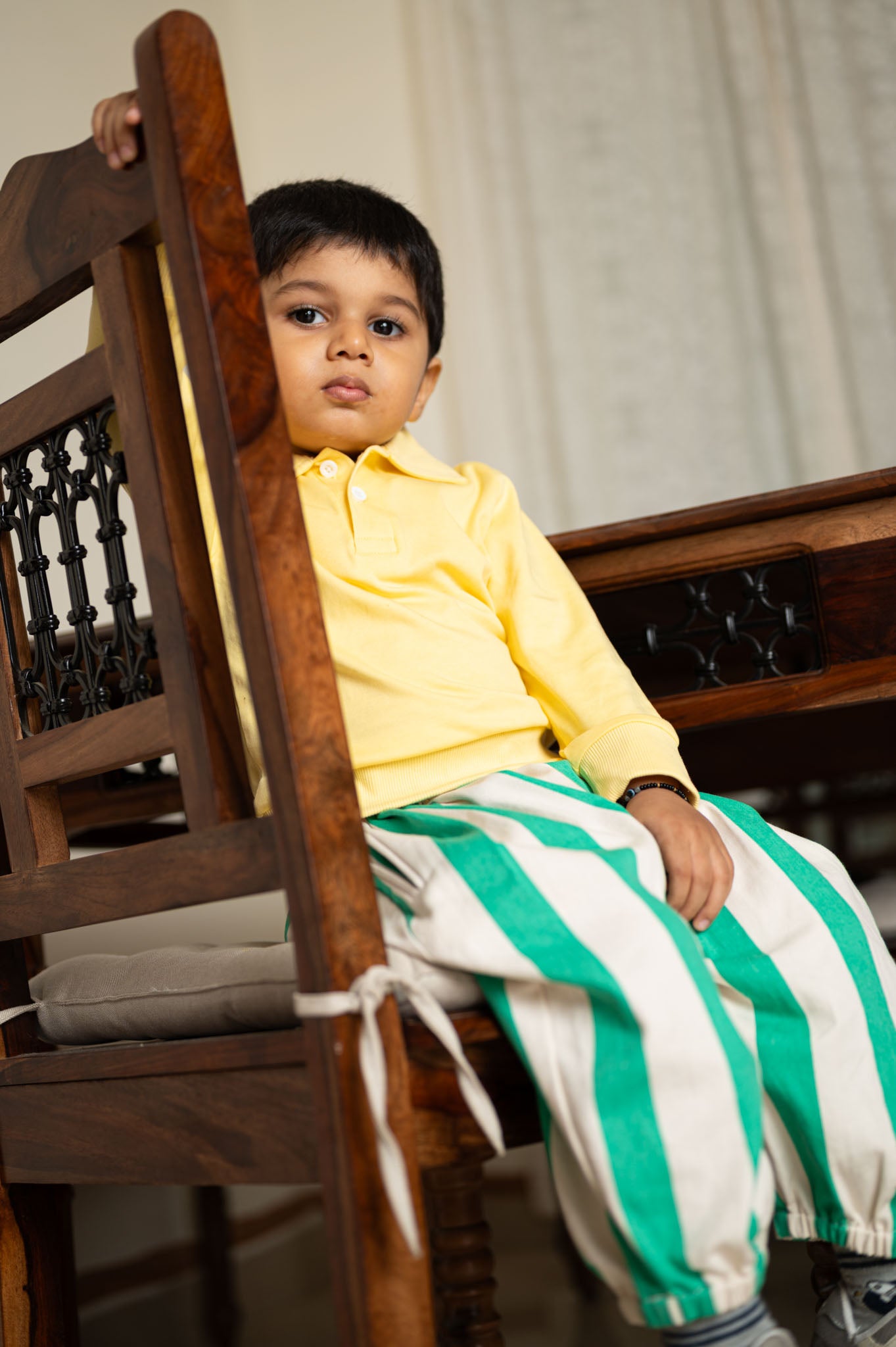 Striped Botero Pants