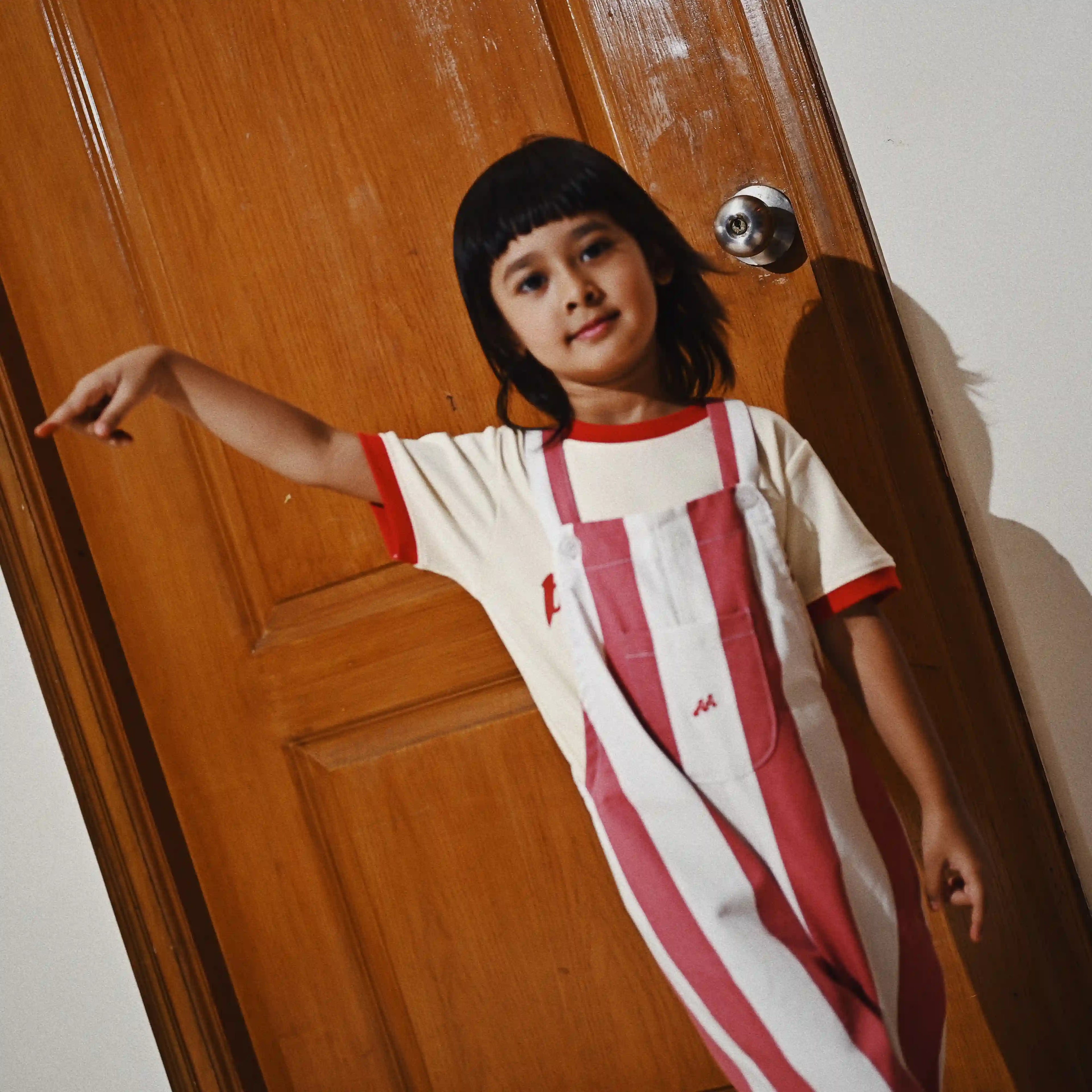 Striped Riviera Dungaree